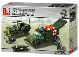 Военна линейка Sluban Army M38-B6000 (1 бр.)