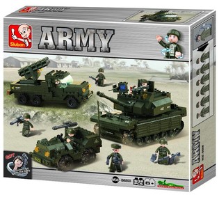 Sluban Сухопътни войски Военен комплект M38-B6800 (1 бр.)