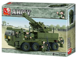Тежък Камион Sluban Army M38-B0302 (1 бр.)