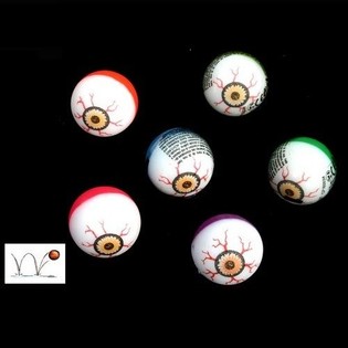 ПОДСКАЧАЩИ ТОПЧЕТА С ОЧИ - &Oslash; 3 CM (48 бр.)