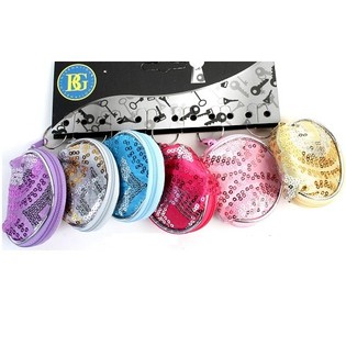 Блестящи Чантички Ключодържател (12 бр.)