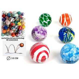 МИКС ПОДСКАЧАЩИ ТОПЧЕТА - &Oslash; 3.6 CM (48 бр.)