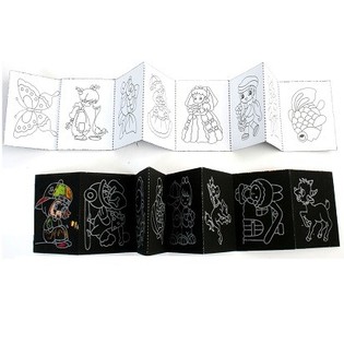 Магическа Книжка за Оцветяване с Изтриване (47 бр.)