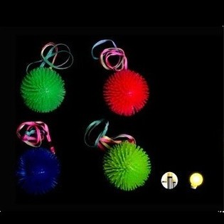 СВЕТЕЩИ LED ТОПЧЕТА С БОДЛИ ЗА ВРАТА В ДИСПЛЕЙ (12 бр.)