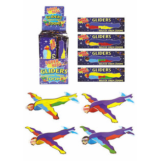 ПЕНЕНИ САМОЛЕТИ FIGHTER GLIDERS &ndash; МОДЕЛ: СУПЕРГЕРОИ В ДИСПЛЕЙ (48 бр.)
