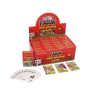 МИНИ КАРТИ ЗА ИГРА &ndash; МОДЕЛ ФЕРМА В ДИСПЛЕЙ (24 бр.)