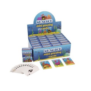 Мини Карти за Игра &ndash; Модел Sea Life в Дисплей (24 бр.)