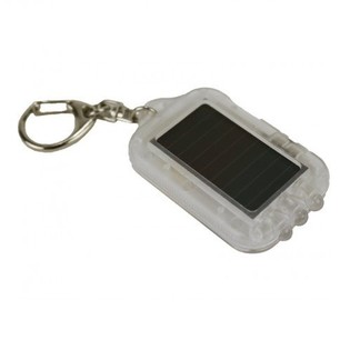 СОЛАРЕН КЛЮЧОДЪРЖАТЕЛ С LED СВЕТЛИНА - ПРОЗРАЧЕН (20 бр.)