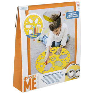 КОМПЛЕКТ ГОЛЕМИ ТРОТОАРНИ КРЕДИ MINIONS (12 бр.)