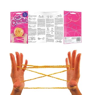 Игра със Струна CATS CRADLE Rainbow - Магическо Въже (72 бр.)