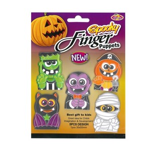 HALLOWEEN 5x СТРАШНИ КУКЛИ ЗА &Pi;РЪСТИ НА КАРТА (48 бр.)