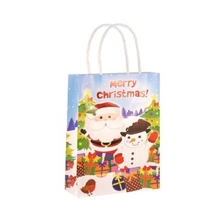 Подаръчни Торбички MERRY CHRISTMAS 14x21x7 cm (24 бр.)