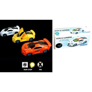Полицейска Кола Bump & Go със Светлина и Звук (1 бр.)