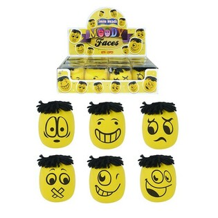 ГОЛЕМИ АНТИСТРЕС ТОПКИ MOODY FACES В ДИСПЛЕЙ (12 бр.)