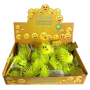 Светещи Smiley Puffer Топки в Дисплей (12 бр.)