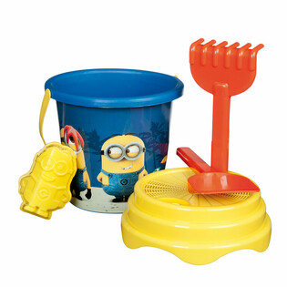 ГОЛЯМ КОМПЛЕКТ ЗА ПЛАЖ MINIONS 5 ЧАСТИ (6 бр.)