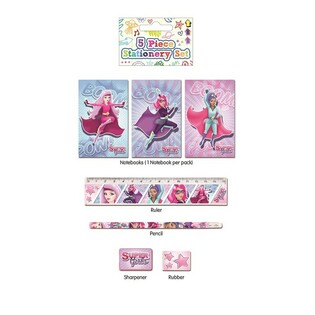 КОМПЛЕКТ ЗА ПИСАНЕ SUPER GIRLS ОТ 5 ЧАСТИ (24 бр.)