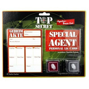 TOP SECRET &ndash; СПЕЦИАЛЕН АГЕНТ, КОМПЛЕКТ ЗА ПРЪСТОВИ ОТПЕЧАТЪЦИ (12 бр.)