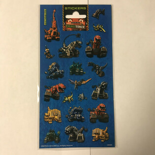 СТИКЕРИ: DINOTRUX, Разм. 20 x 10 см (10 бр.)