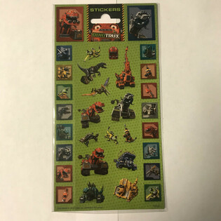 Стикери DINOTRUX - 20 x 10 см (10 бр.)