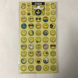 #1057;#1090;#1080;#1082;#1077;#1088;#1080; SMILEY WORLD, 20 x 10 #1089;#1084;. (10 #1073;#1088;.)