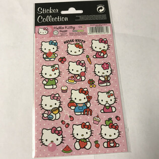 СТИКЕРИ: HELLO KITTY, Разм. 20 x 10 см (10 бр.)