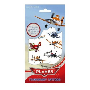 Временни Татуировки Disney Planes, Размери 20 x 10 см (10 бр.)