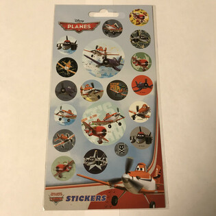 STICKERVEL: DISNEY PLANES, Размери 20 x 10 См. (10 бр.)