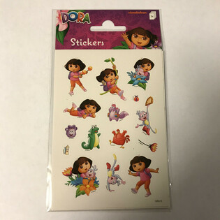 Лист със Стикери Dora - Разм. 16 x 9 см (10 бр.)