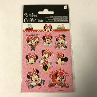 Стикери Disney Minnie Mouse - 16 x 9 cm (10 комплекта)