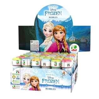 САПУНЕНИ МЕХУРЧЕТА FROZEN, 60ML (36 бр.)