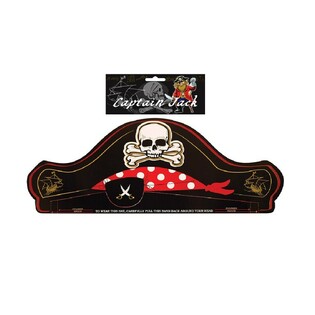 Пиратска Шапка CAPTAIN JACK (Плик 6 бр.)