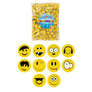 Скачащи Топчета Smiley, 3.3 см (100 бр.)