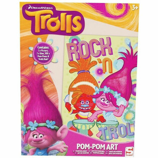 TROLLS НАПРАВИ СВОЕ СОБСТВЕНО ПРОИЗВЕДЕНИЕ С ПОМПОНИ (48 бр.)