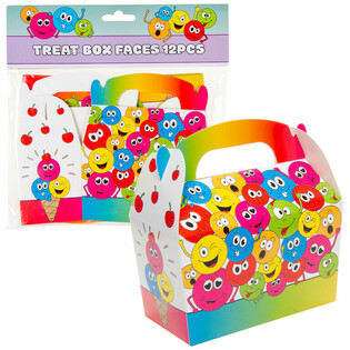 ПОДАРЪЧНА КУТИЙКА SMILEY 12x12.5x6 см. (12 бр.)