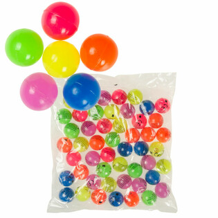 MIX ПОДСКАЧАЩИ ТОПЧЕТА НЕОНОВИ ЦВЕТОВЕ &Oslash; 3,2 см (50 бр.)