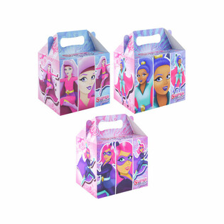 КУТИЯ ЗА МЕНЮ &ndash; SUPER GIRLS &ndash; 14 x 9,5 x 18 см (24 бр.)
