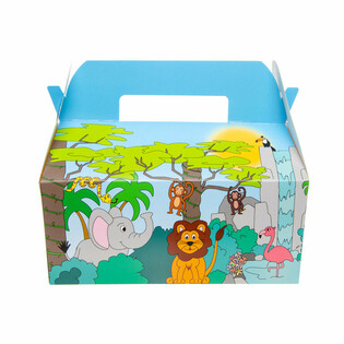КУТИЯ ЗА МЕНЮ JUNGLE - 22,5 x 12 x 9,5 см (24 бр.)