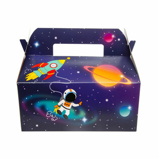 Кутии за детско меню Космос / Space - 22,5 x 12 x 9,5 см (24 бр.)