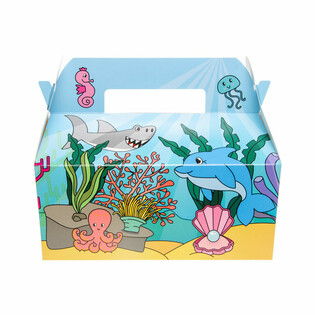 Кутия за Меню Море / Океан - 22.5 x 12 x 9.5 см (24 бр.)