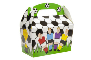 КУТИЯ ЗА ЛАКОМСТВА ФУТБОЛ 12x12.5x6 см (12 бр.)