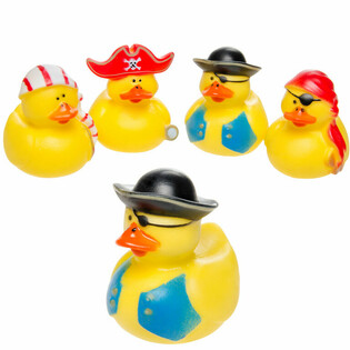МИКС ГУМЕНИ ПАТЕТА ПИРАТ - 5x5 см (4 бр.)