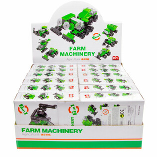 Конструктор BRICKS - Земеделски Машини (12 бр.)