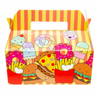 Fastfood Кутии за Меню - 22.5 x 12 x 9.5 см (24 броя)
