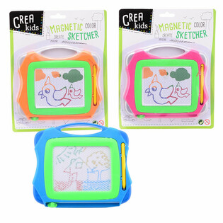 CREA KIDS - Магнитна Цветна Дъска за Рисуване (12 бр.)