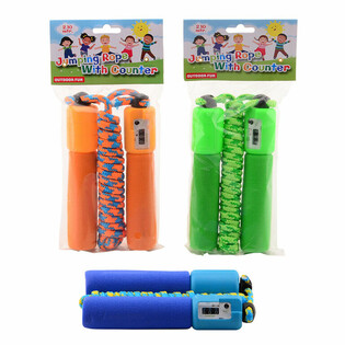 OUTDOOR FUN - ВЪЖЕ ЗА СКАЧАНЕ С БРОЯЧ, 2.10 М (6 бр.)