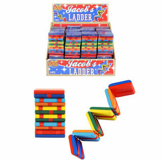 RETRO TOYS - Дървена стълба на Яков в дисплей (24 броя)