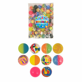 Микс Големи Подскачащи Топчета &Oslash;4,3CM (50 бр.)