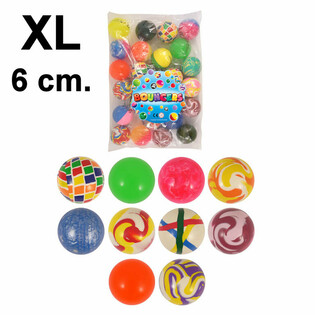 XL Микс Подскачащи Топчета &Oslash;6см (25 броя)