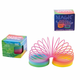 МАГИЧЕСКА ПРУЖИНА RAINBOW MAGIX В КУТИЯ &Oslash;7,5 CM (12 бр.)